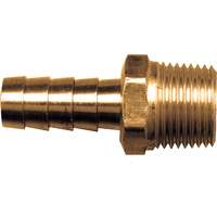 Male Hose Connector, Brass, 1/4" x 1/4" Oxford Builders Supplies Inc