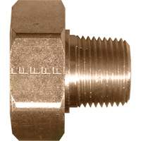 Swivel Connector, 1/2" Dia, Brass Oxford Builders Supplies Inc