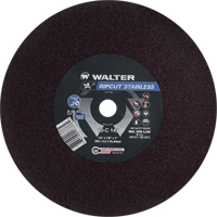Ripcut Stainless Steel Cut-Off Wheel for Stationary Saws, 14" x 1/8", 1" Arbor, Type 1, Aluminum Oxide, 4400 RPM Oxford Builders Supplies Inc