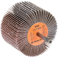 Flap Wheels-Coolcut Flap Wheels, Aluminum Oxide, 60 Grit, 3" x 2" x 1/4" Oxford Builders Supplies Inc